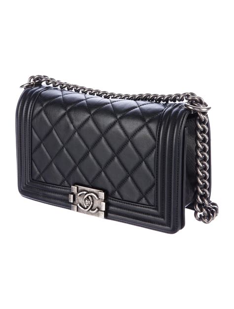 chanel medium quilted boy flap bag price|Chanel 25cm flap bag.